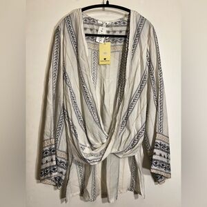 LF Into Blouse
